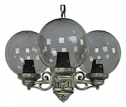 Подвесной светильник Fumagalli Globe 250 G25.120.S30.BZF1R цвет плафона/подвески Дымчатый, цвет арматуры Бронза