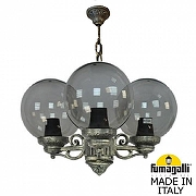 Подвесной светильник Fumagalli Globe 250 G25.120.S30.BZF1R цвет плафона/подвески Дымчатый, цвет арматуры Бронза-1