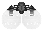 Светильник на штанге Fumagalli Globe 300 G30.141.000.AXF1RDN цвет плафона/подвески Прозрачный, цвет арматуры Черный