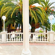 Ландшафтный светильник Fumagalli Globe 400 G40.163.000.WYE27 цвет плафона/подвески Опал, цвет арматуры Белый-3