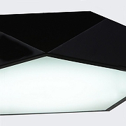Накладной светильник Imperiumloft GEOMETRIC GEOMETRIC-BW01 цвет плафона/подвески Белый, Черный, цвет арматуры Черный-2