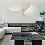 Бра Imperiumloft GERTY gerty01 цвет плафона/подвески Белый, Золото, цвет арматуры Золото-3