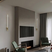 Бра Imperiumloft GERTY gerty01 цвет плафона/подвески Белый, Золото, цвет арматуры Золото-4