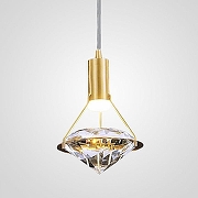 Подвесной светильник Imperiumloft Glasgow Brass glasgow01 цвет плафона/подвески Прозрачный, цвет арматуры Латунь