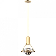 Подвесной светильник Imperiumloft Glasgow Brass glasgow01 цвет плафона/подвески Прозрачный, цвет арматуры Латунь-1