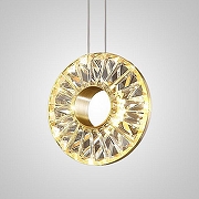 Подвесной светильник Imperiumloft Godiva Brass godiva01 цвет плафона/подвески Прозрачный, цвет арматуры Латунь