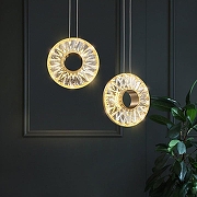 Подвесной светильник Imperiumloft Godiva Brass godiva01 цвет плафона/подвески Прозрачный, цвет арматуры Латунь-2