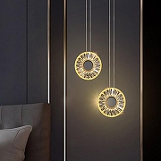 Подвесной светильник Imperiumloft Godiva Brass godiva01 цвет плафона/подвески Прозрачный, цвет арматуры Латунь-4