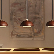 Светильник на штанге Imperiumloft GRETA GRETA01 цвет плафона/подвески Коричневый, цвет арматуры Латунь-3