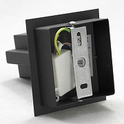 Бра Lussole Lente GRLSC-2501-01 цвет плафона/подвески Белый, цвет арматуры Хром, Черный-3