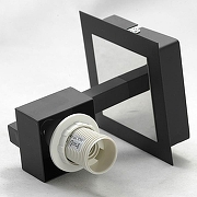 Бра Lussole Lente GRLSC-2501-01 цвет плафона/подвески Белый, цвет арматуры Хром, Черный-8