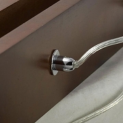 Подвесной светильник Lussole Nulvi GRLSF-2103-03 цвет плафона/подвески Коричневый, цвет арматуры Красный, Хром-3