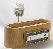 Бра Lussole Nulvi GRLSF-2111-01 цвет плафона/подвески Бежевый, цвет арматуры Коричневый, Хром-3