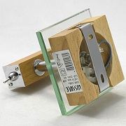 Бра Lussole Montone GRLSF-2501-01 цвет плафона/подвески Белый, цвет арматуры Коричневый, Хром-4