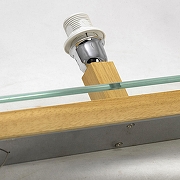 Подвесной светильник Lussole Montone GRLSF-2503-04 цвет плафона/подвески Белый, цвет арматуры Коричневый, Хром-10