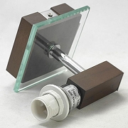 Бра Lussole Montone GRLSF-2571-01 цвет плафона/подвески Черный, цвет арматуры Коричневый, Хром-3