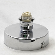 Светильник на штанге Lussole Monteleto GRLSJ-0407-01 цвет плафона/подвески Прозрачный, цвет арматуры Хром-4