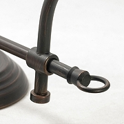 Бра Lussole Milazzo GRLSL-2901-01 цвет плафона/подвески Белый, цвет арматуры Черный-8