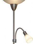 Торшер с подсветкой LGO Douglas GRLSP-0019 цвет плафона/подвески Белый, цвет арматуры Никель-2