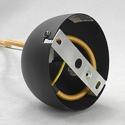 Подвесной светильник Lussole Yukon GRLSP-8053 цвет плафона/подвески Черный, Золото, цвет арматуры Черный-4