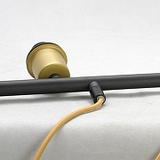 Подвесной светильник Lussole Yukon GRLSP-8054 цвет плафона/подвески Черный, Золото, цвет арматуры Черный-6