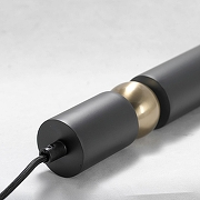 Подвесной светильник Lussole Truman GRLSP-8145 цвет Бронза, Черный-3