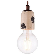 Подвесной светильник Lussole Vermilion GRLSP-8159 цвет Бежевый, Коричневый