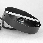 Подвесной светильник Lussole Strawberry GRLSP-8211 цвет плафона/подвески Серый, цвет арматуры Черный-3