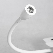 Бра с подсветкой Lussole Cozy 2 GRLSP-8234 цвет плафона/подвески Белый, цвет арматуры Белый-3