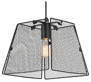 Подвесной светильник Lussole Bossier GRLSP-8273 цвет плафона/подвески Черный, цвет арматуры Черный