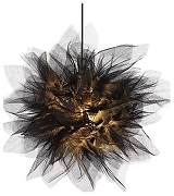 Подвесной светильник Lussole Clarksville GRLSP-8728 цвет плафона/подвески Черный, цвет арматуры Черный