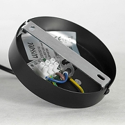 Подвесной светильник Lussole Clarksville GRLSP-8728 цвет плафона/подвески Черный, цвет арматуры Черный-4