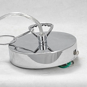 Подвесной светильник Lussole Idaho GRLSP-8999 цвет плафона/подвески Желтый, цвет арматуры Хром-5