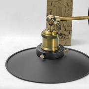 Бра Lussole New York GRLSP-9100 цвет плафона/подвески Черный, цвет арматуры Бронза, Черный-3