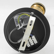 Бра Lussole New York GRLSP-9102 цвет плафона/подвески Черный, цвет арматуры Бронза, Черный-4