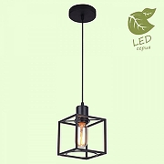 Подвесной светильник Lussole Badger GRLSP-9540 цвет плафона/подвески Черный, цвет арматуры Черный-2