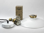 Подвесной светильник Lussole Glen Cove GRLSP-9605 цвет плафона/подвески Белый, цвет арматуры Бронза, Черный-4