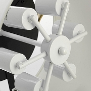 Накладной светильник Lussole Levittown GRLSP-9676 цвет плафона/подвески Белый, Черный, цвет арматуры Черный-5