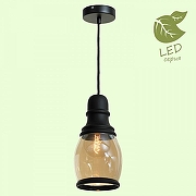 Подвесной светильник Lussole Tonawanda GRLSP-9690 цвет плафона/подвески Оранжевый, Черный, цвет арматуры Черный-2