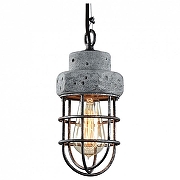 Подвесной светильник Lussole Commack GRLSP-9691 цвет плафона/подвески Серый, цвет арматуры Серый