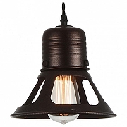 Подвесной светильник Lussole Watertown GRLSP-9696 цвет плафона/подвески Коричневый, цвет арматуры Коричневый