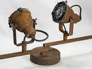 Спот Lussole Rockville GRLSP-9803 цвет плафона/подвески Оранжевый, цвет арматуры Оранжевый-3