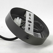 Подвесной светильник Lussole Middletown GRLSP-9814 цвет плафона/подвески Серый, цвет арматуры Серый-7