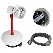 Спот Lussole Bay Shore GRLSP-9818-02 цвет плафона/подвески Белый, цвет арматуры Белый, Красный, Черный-2