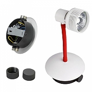 Спот Lussole Bay Shore GRLSP-9818-02 цвет плафона/подвески Белый, цвет арматуры Белый, Красный, Черный-3