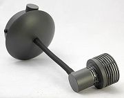 Бра Lussole Bay Shore GRLSP-9821 цвет плафона/подвески Черный, цвет арматуры Черный-3