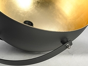 Торшер Lussole Sherrelwood GRLSP-9824 цвет плафона/подвески Черный, Золото, цвет арматуры Черный-10