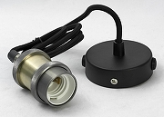 Подвесной светильник Lussole Centereach GRLSP-9888 цвет Бронза, Черный-3