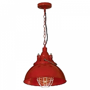 Подвесной светильник Lussole Elmont GRLSP-9895 цвет плафона/подвески Красный, цвет арматуры Красный-1
