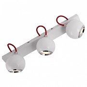 Спот Lussole Arvada GRLSP-9958 цвет плафона/подвески Белый, Хром, цвет арматуры Белый